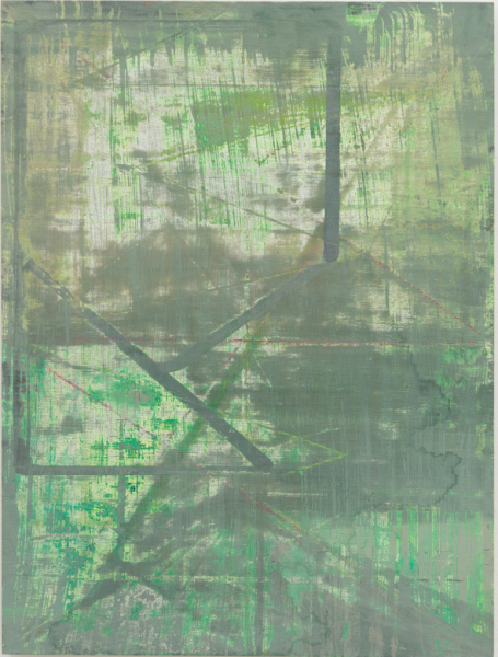 Untitled, 2019, gouache on panel, 33 x 24 cm